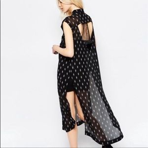 Free People Mercer Maxi Tunic Small